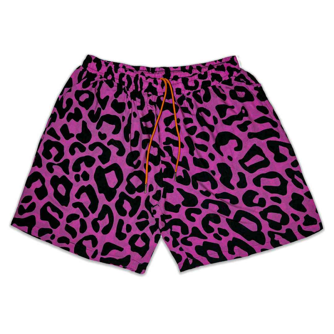 Welcome to the Jungle Shorts (black & purple)